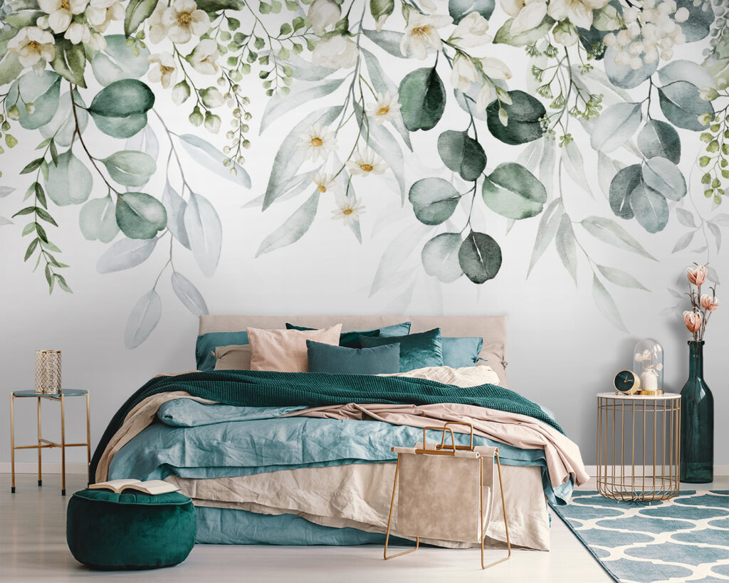 Festone di foglie tonde — ambiente 2