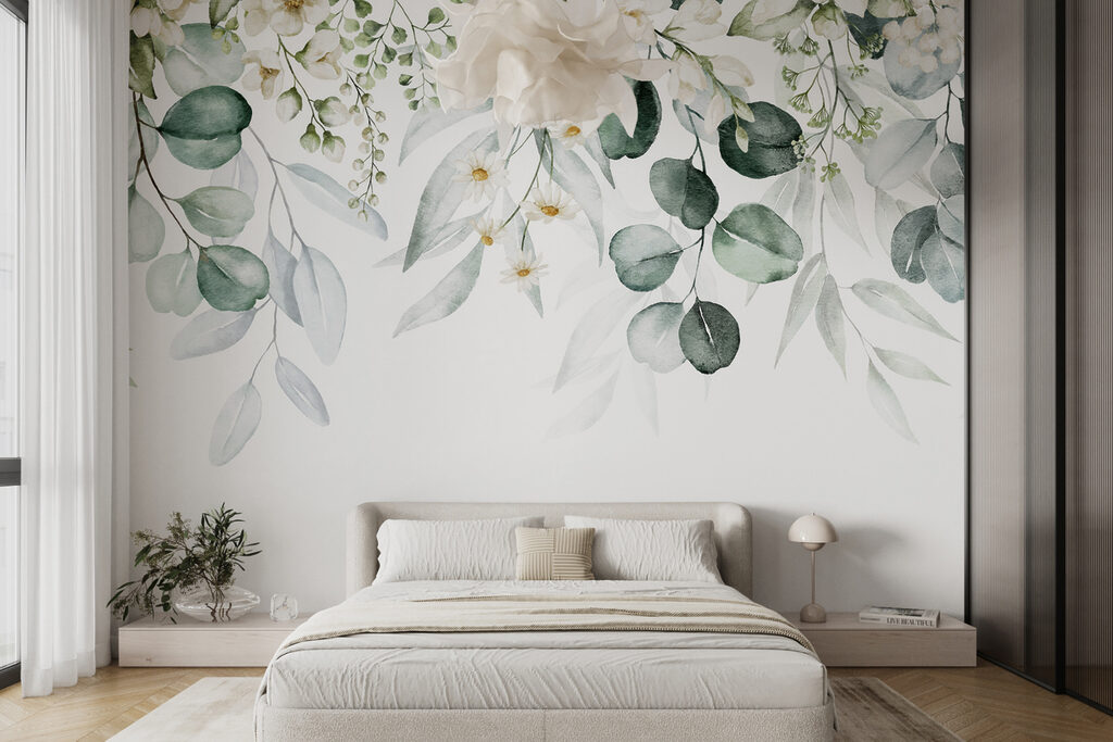 Festone di foglie tonde — ambiente 6