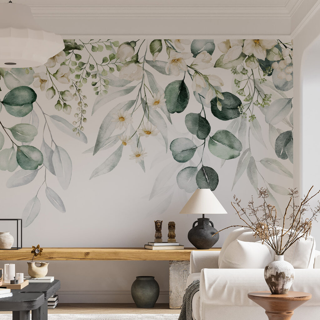 Festone di foglie tonde — ambiente 9