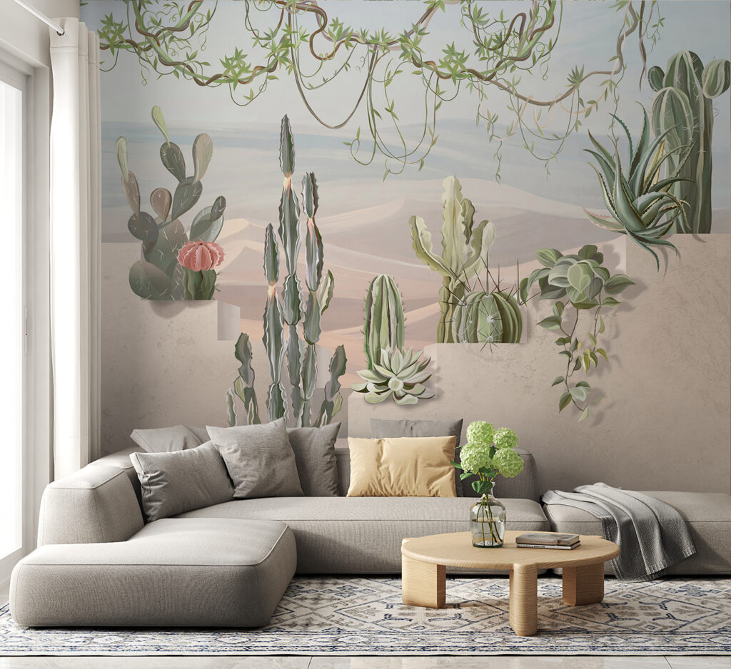 Cactus sulle dune — ambiente 3