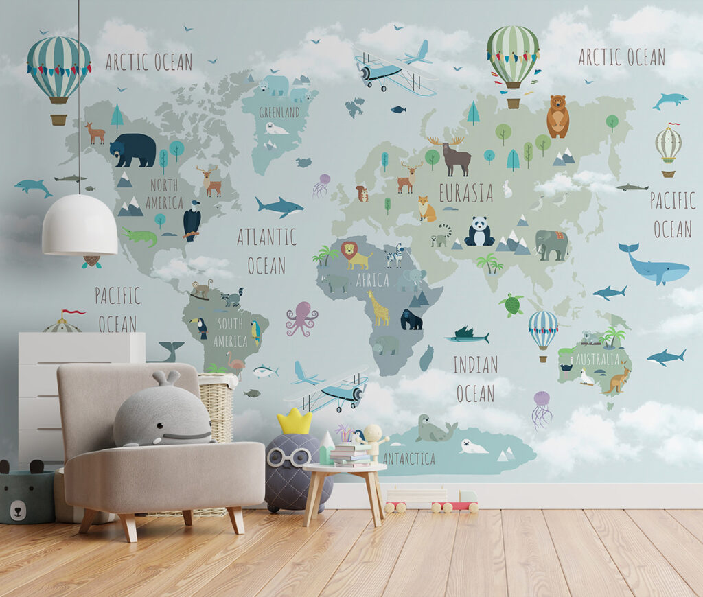 Mappa piena di piante — ambiente 3