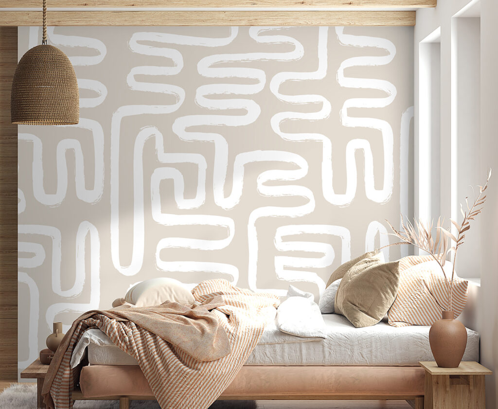 Labirinto di linee bianche — ambiente 2