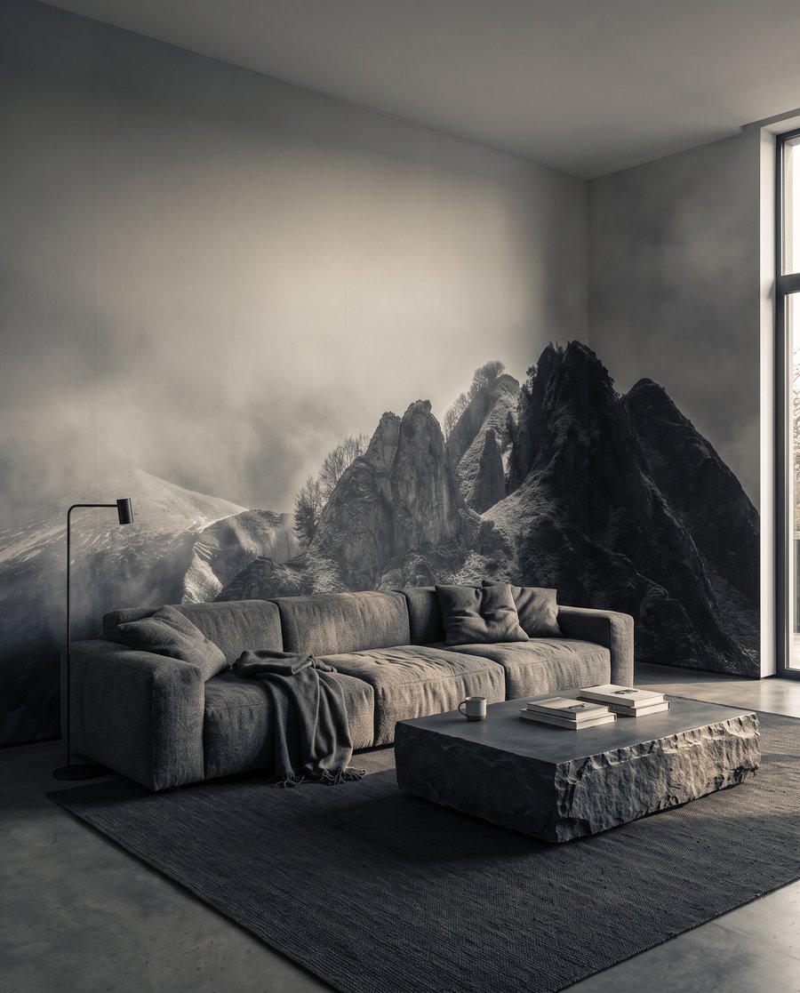Rupi scure nella nebbia — ambiente 2
