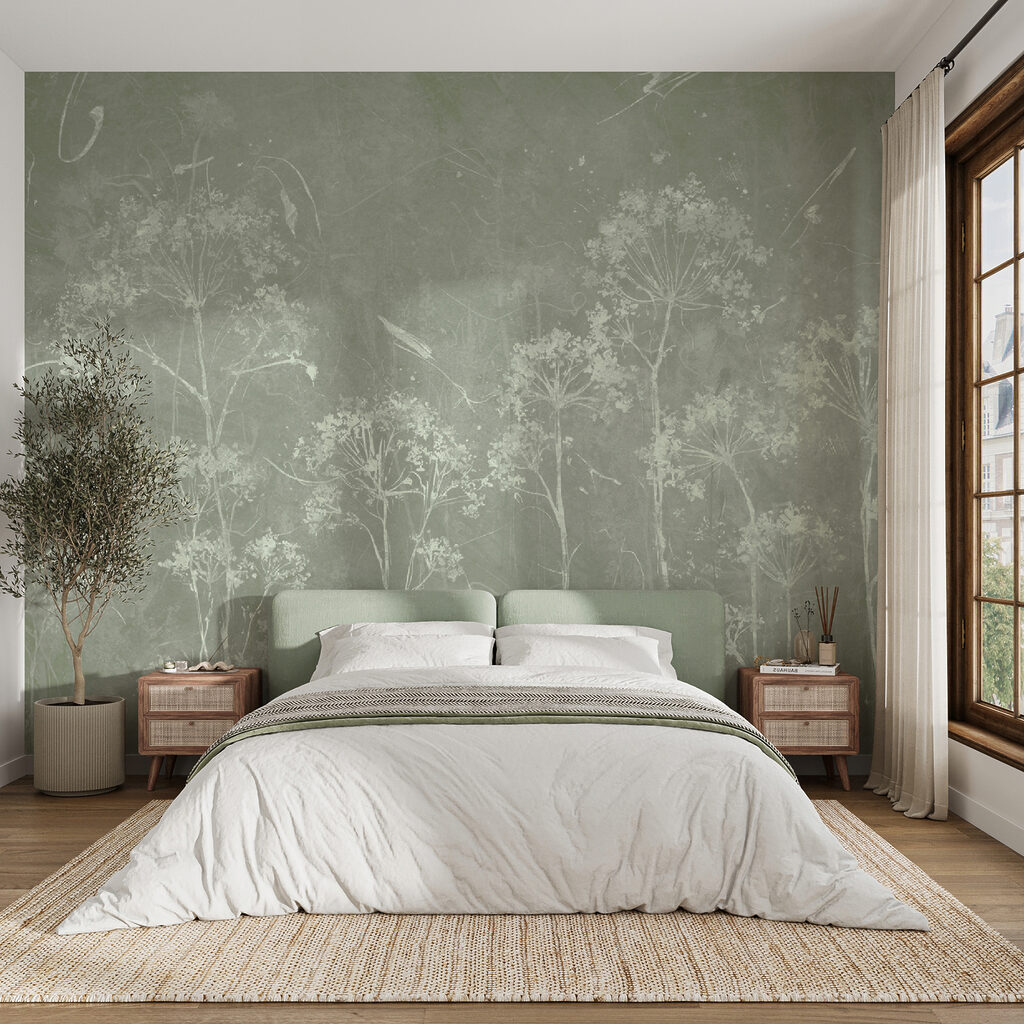 Fiori bianchi nella nebbia — ambiente 3