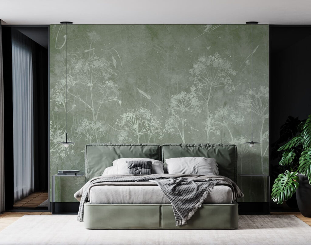 Fiori bianchi nella nebbia — ambiente 1