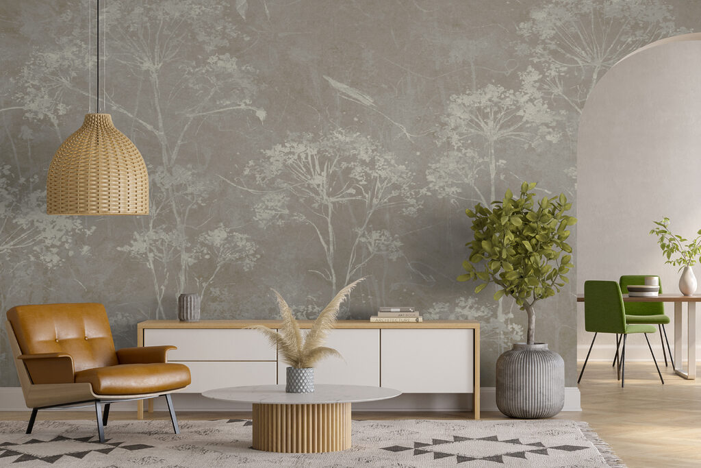 Fiori bianchi nella nebbia — ambiente 3