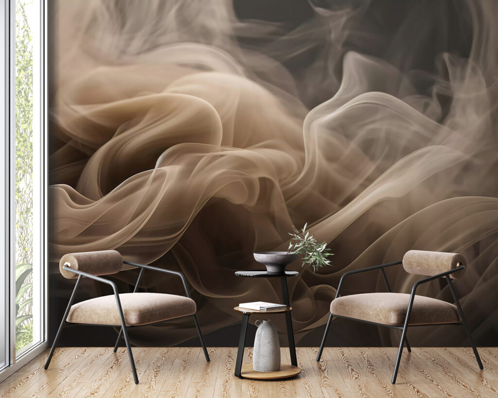 Veli bruni in movimento — ambiente 4