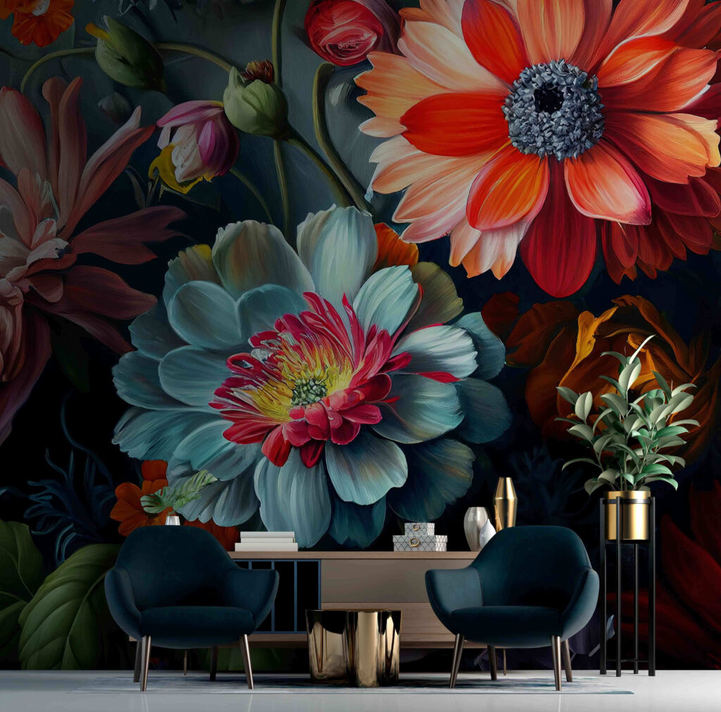 Fiori in tinte gioiello — ambiente 2