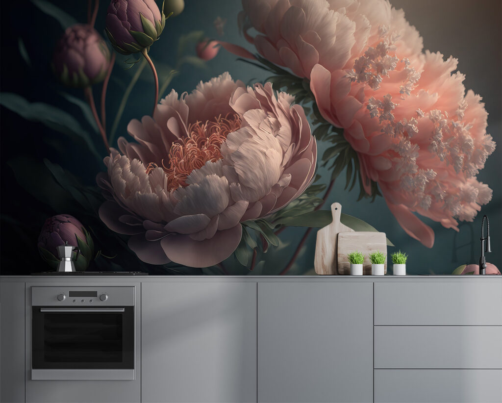 Peonie alla luce — ambiente 1