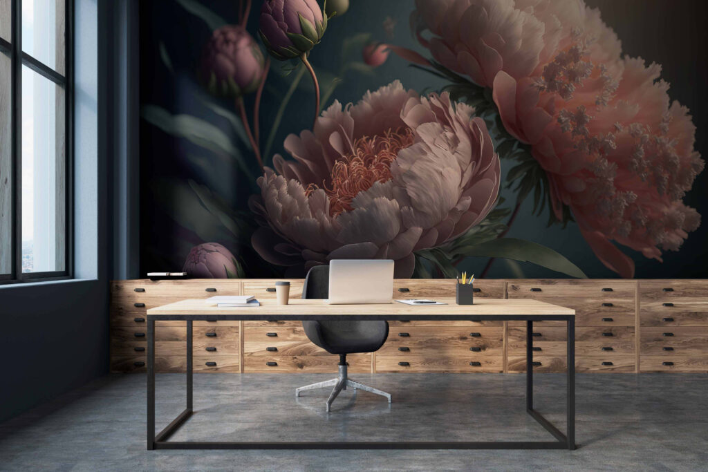 Peonie alla luce — ambiente 3