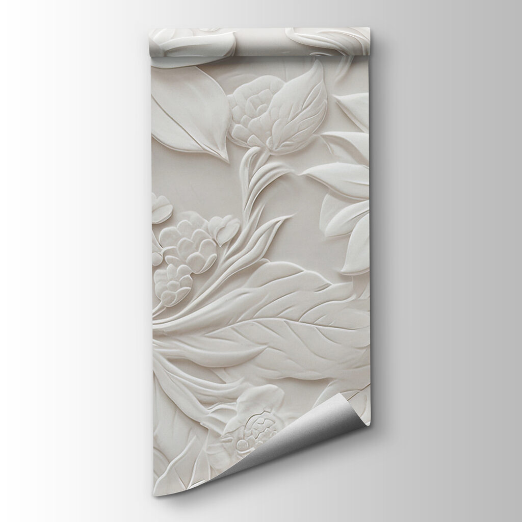 Fiori bianchi come sculture — vista del prodotto