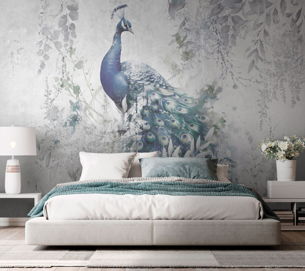 Pavone nella nebbia — ambiente 4
