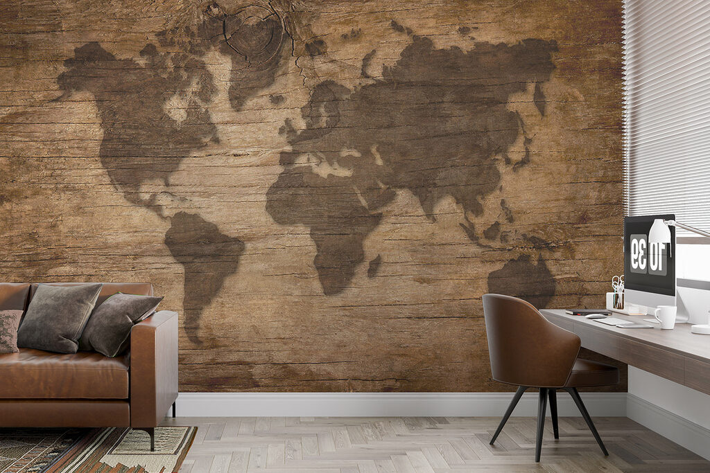 Mappa su assi antiche — ambiente 4