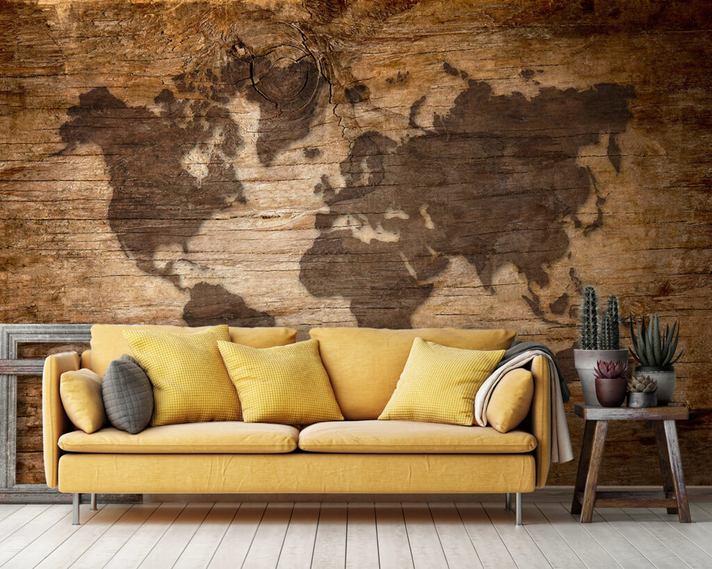 Mappa su assi antiche — ambiente 1