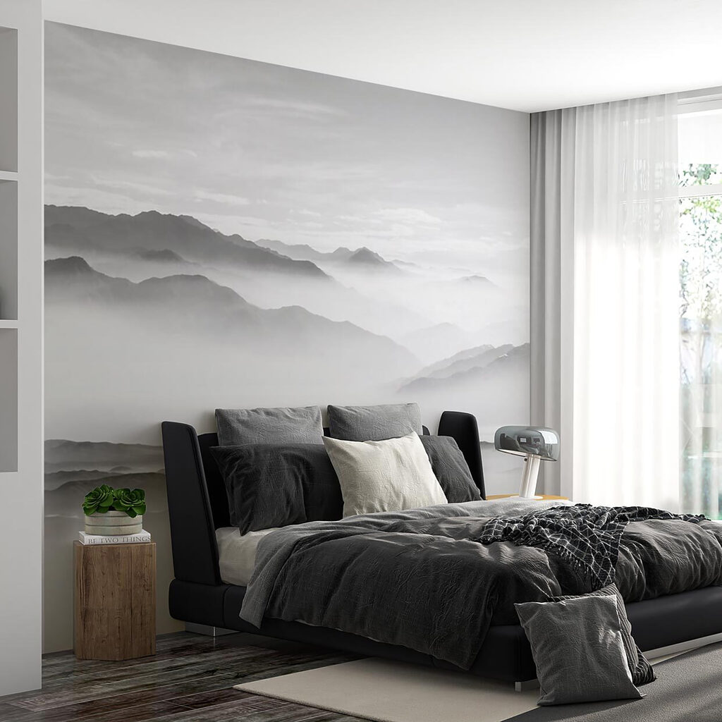 Creste grigie nel bianco — ambiente 4
