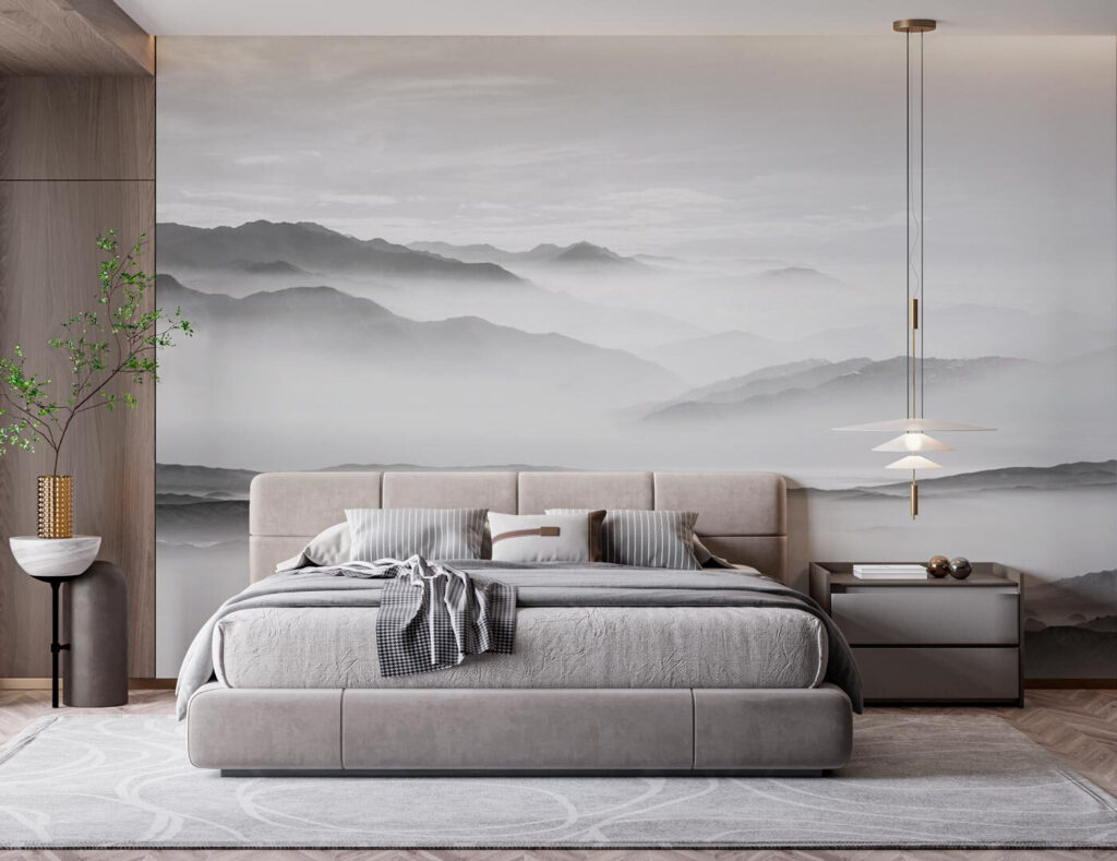 Creste grigie nel bianco — ambiente 2