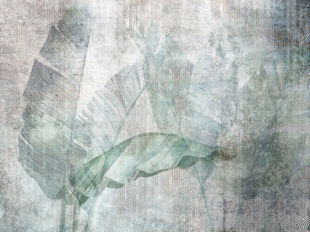 Foglia tra luce sfumata — design completo
