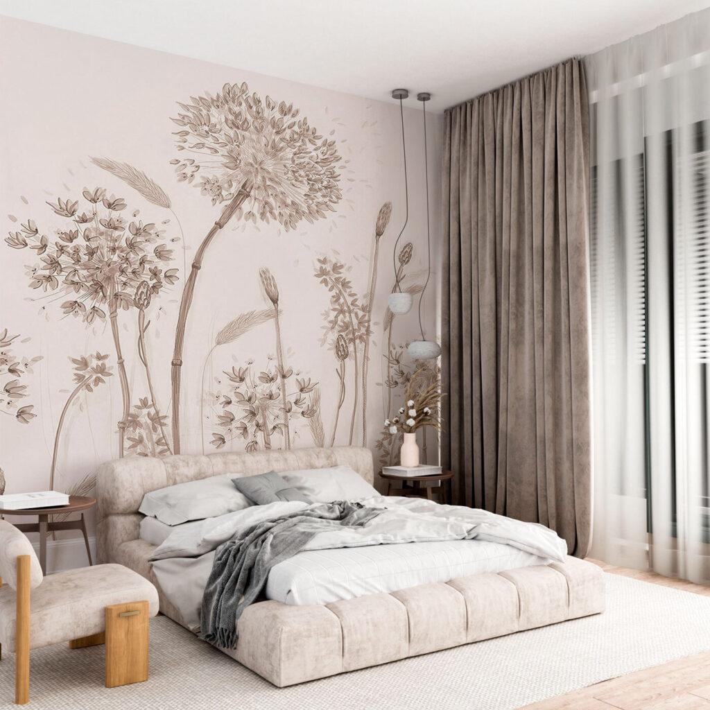 Steli e fiori sottili — ambiente 1