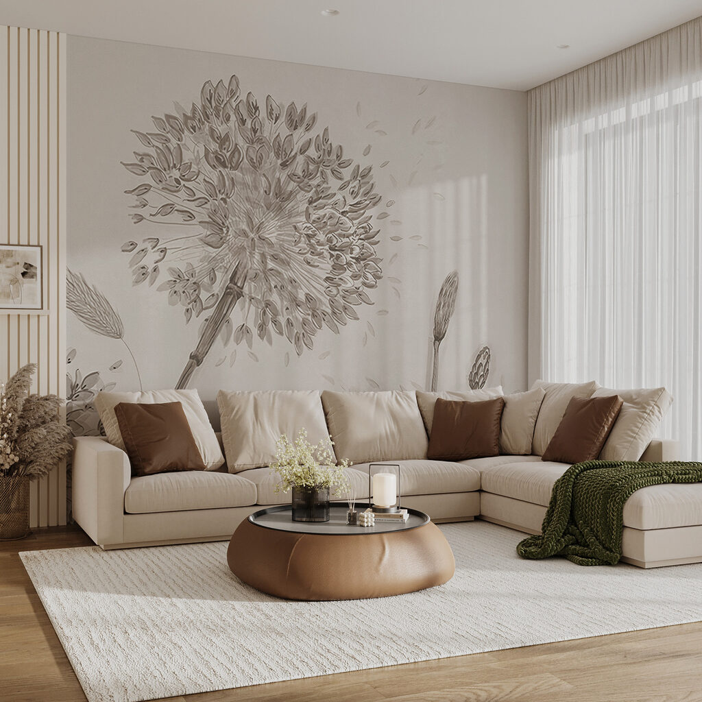 Steli e fiori sottili — ambiente 5