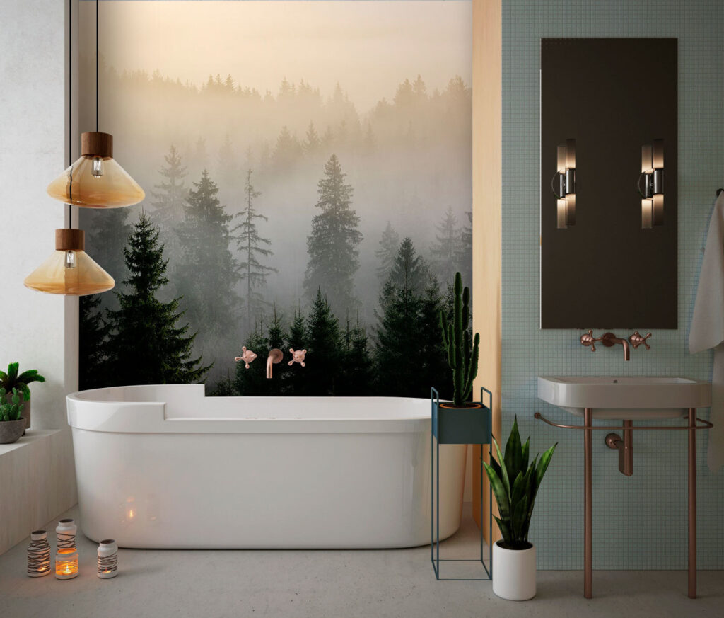 Bosco di prima mattina — ambiente 3