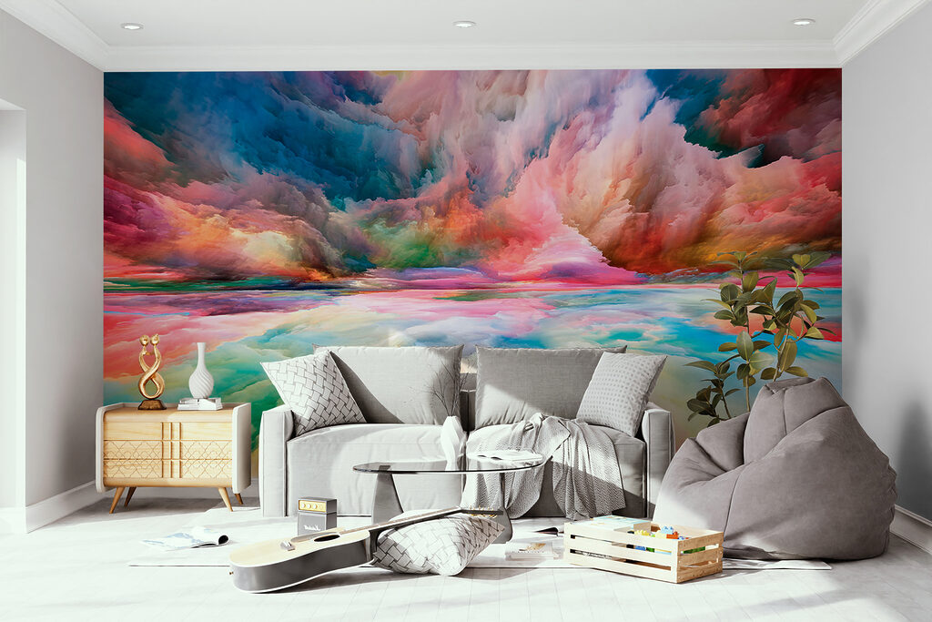 Mare di nuvole colorate — ambiente 3