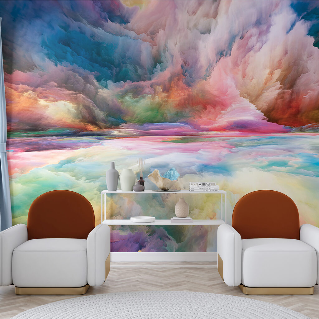 Mare di nuvole colorate — ambiente 4