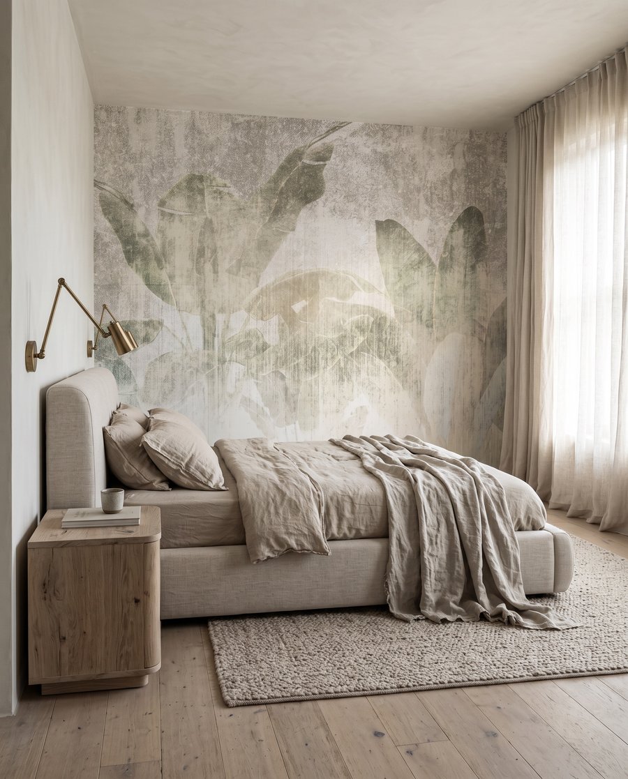 Foglie verdi sfumate — ambiente 2