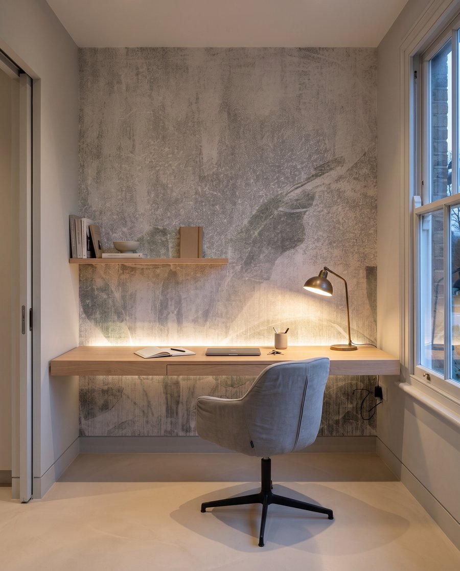 Foglie verdi sfumate — ambiente 5