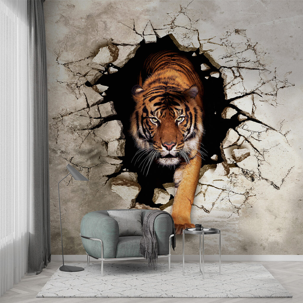Tigre dal muro — ambiente 3