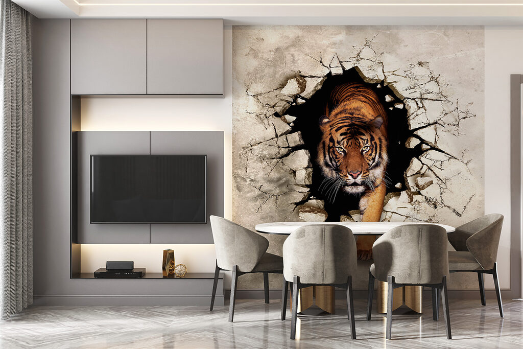 Tigre dal muro — ambiente 4