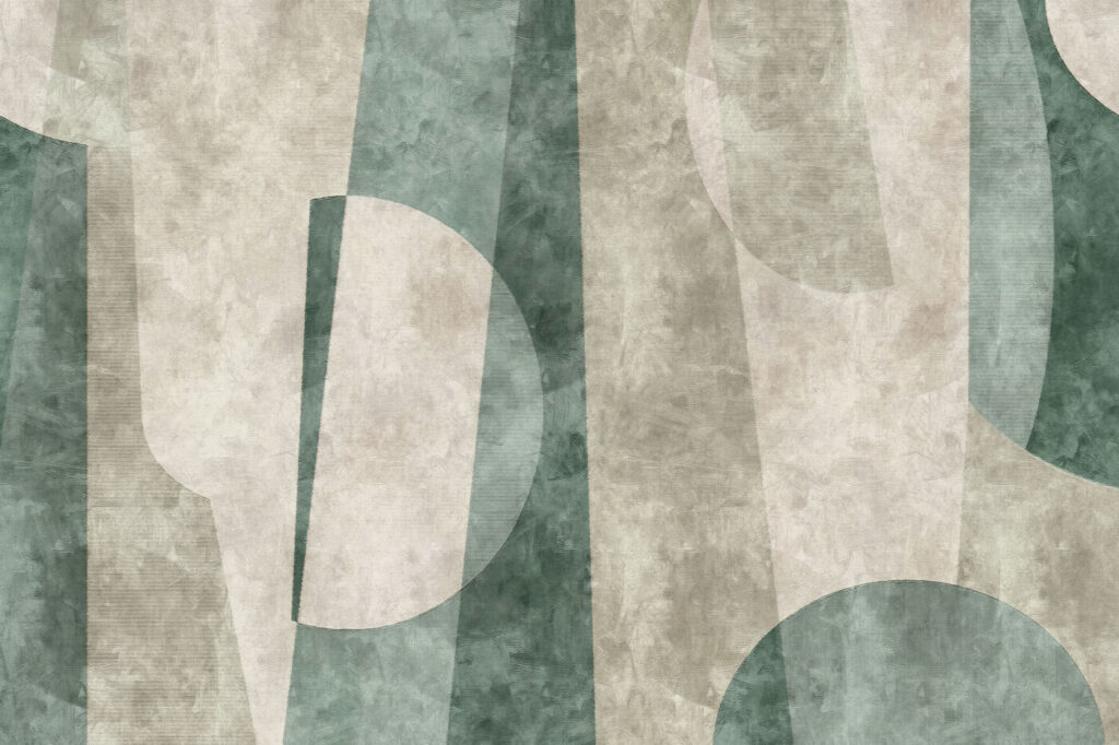Forme curve in verde — design completo