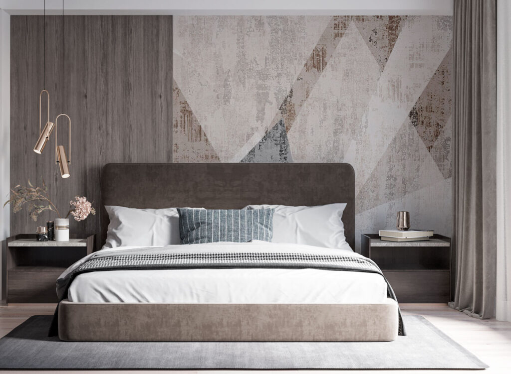 Triangoli grigi consumati — ambiente 1