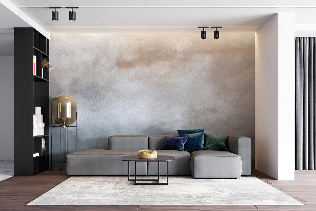Vernice grigio azzurra — ambiente 3