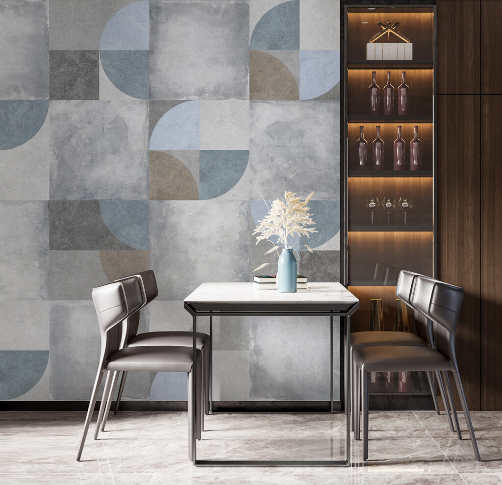 Piastrelle antiche dipinte — ambiente 7