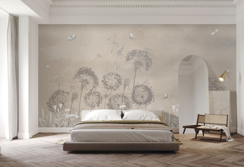 Soffioni e fiori bianchi — ambiente 1