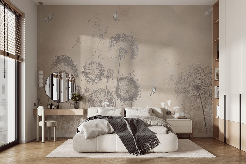 Soffioni e fiori bianchi — ambiente 4