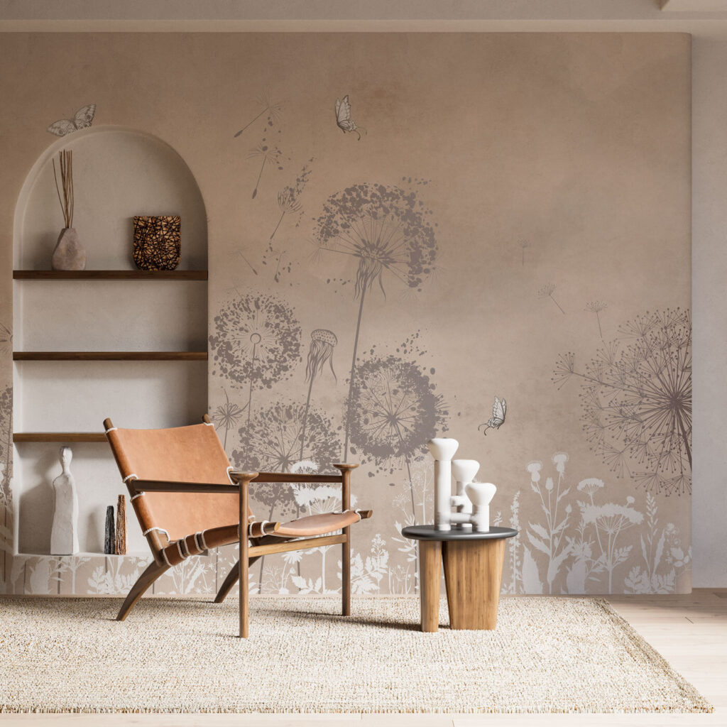 Soffioni e fiori bianchi — ambiente 2