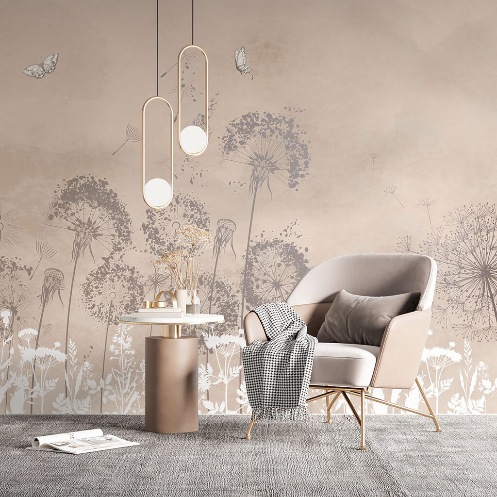 Soffioni e fiori bianchi — ambiente 5