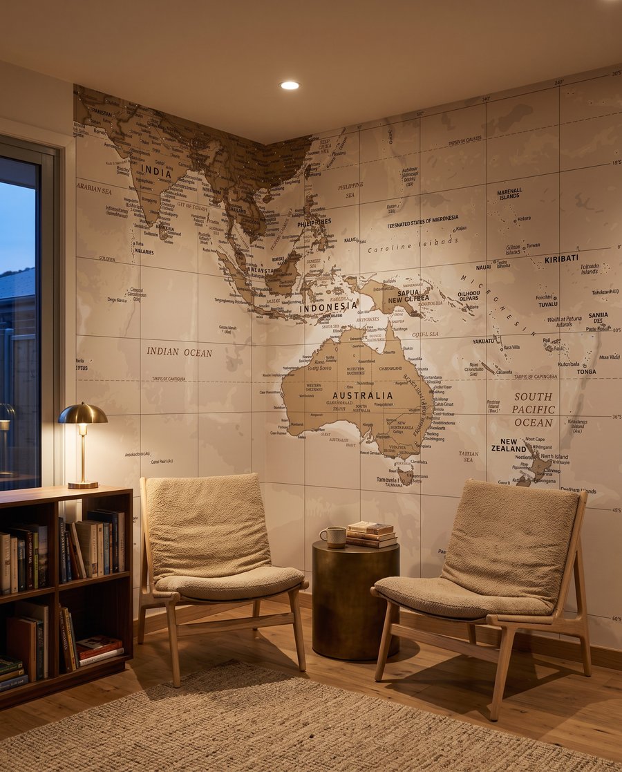 Mappa del mondo antica — ambiente 4
