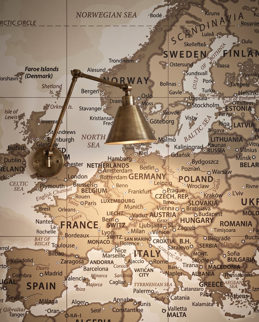Mappa del mondo antica — ambiente 5