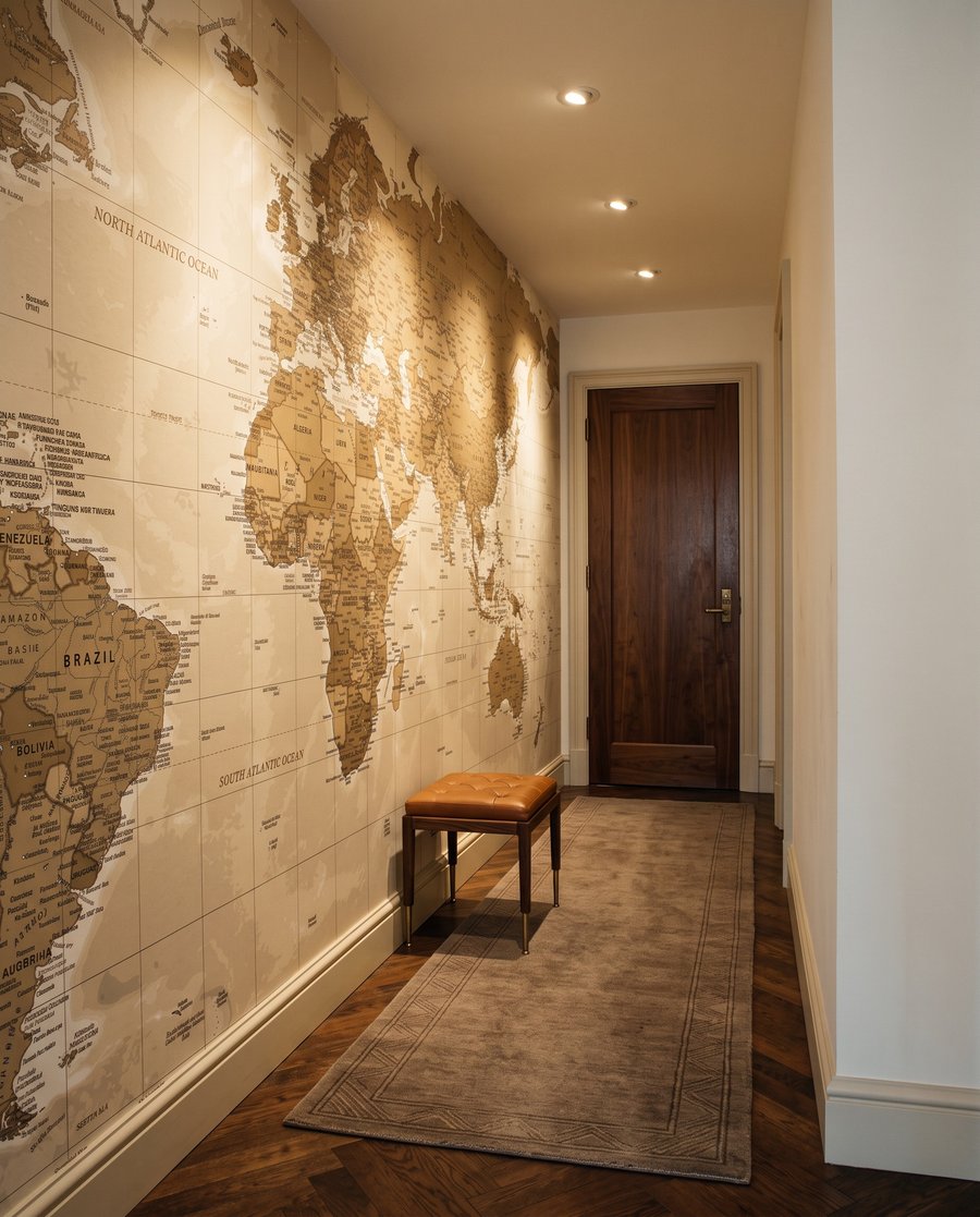 Mappa del mondo antica — ambiente 6