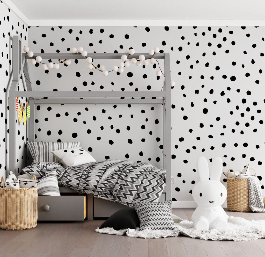 Puntini neri sparsi — ambiente 1