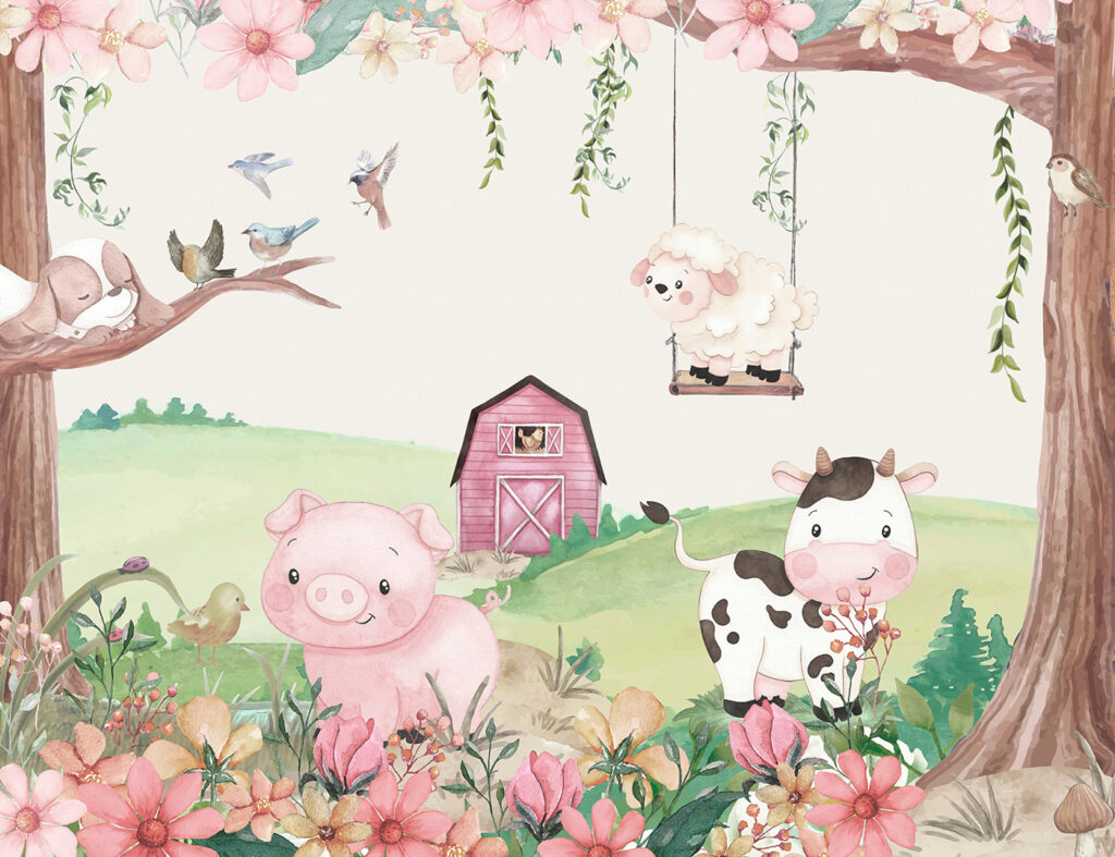 Animali da fattoria — design completo