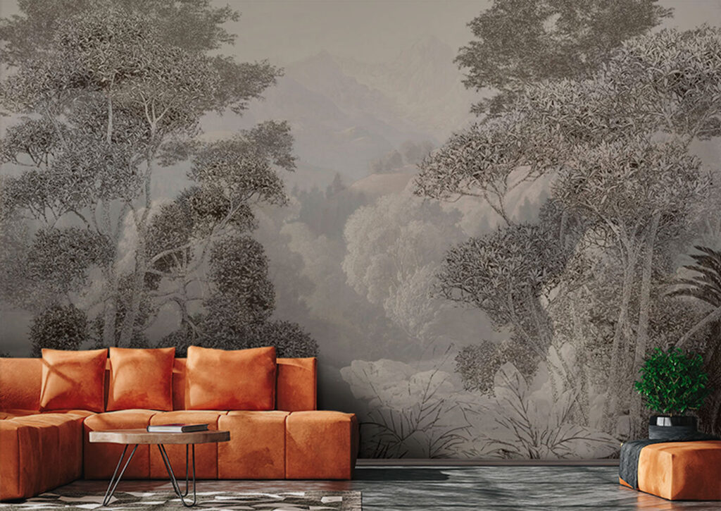 Alberi sulla valle — ambiente 3