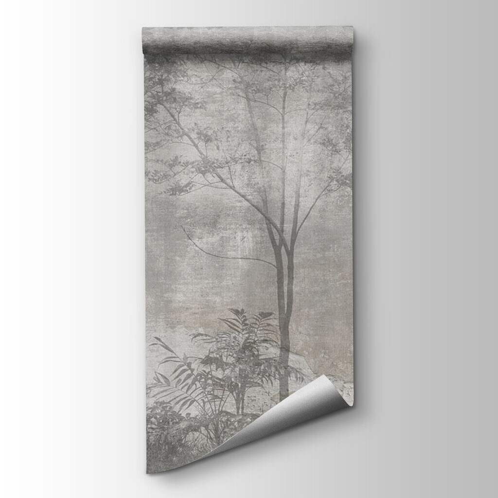 Tronchi alti nella nebbia — vista del prodotto