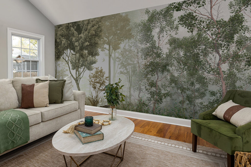 Chiome verdi alla luce — ambiente 4