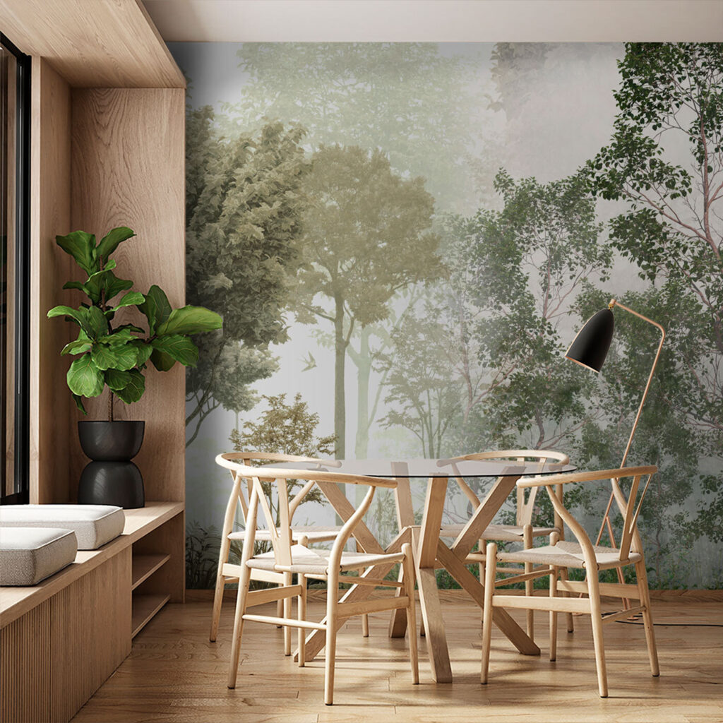 Chiome verdi alla luce — ambiente 1