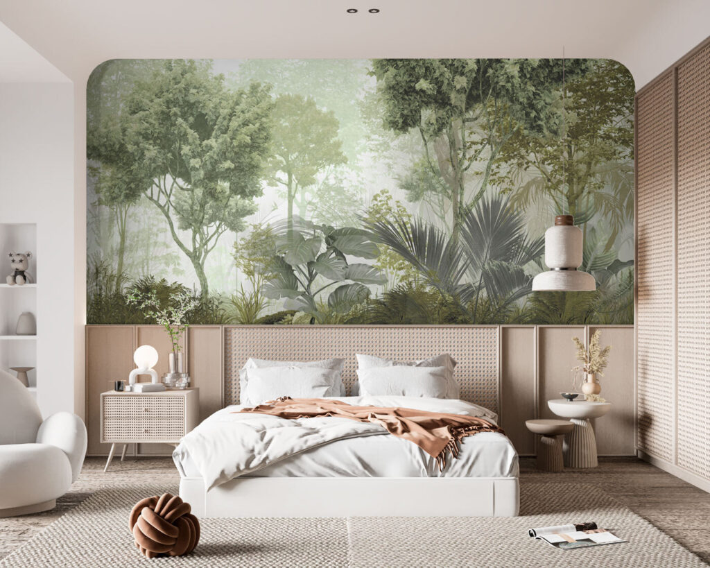 Giungla verde al mattino — ambiente 3