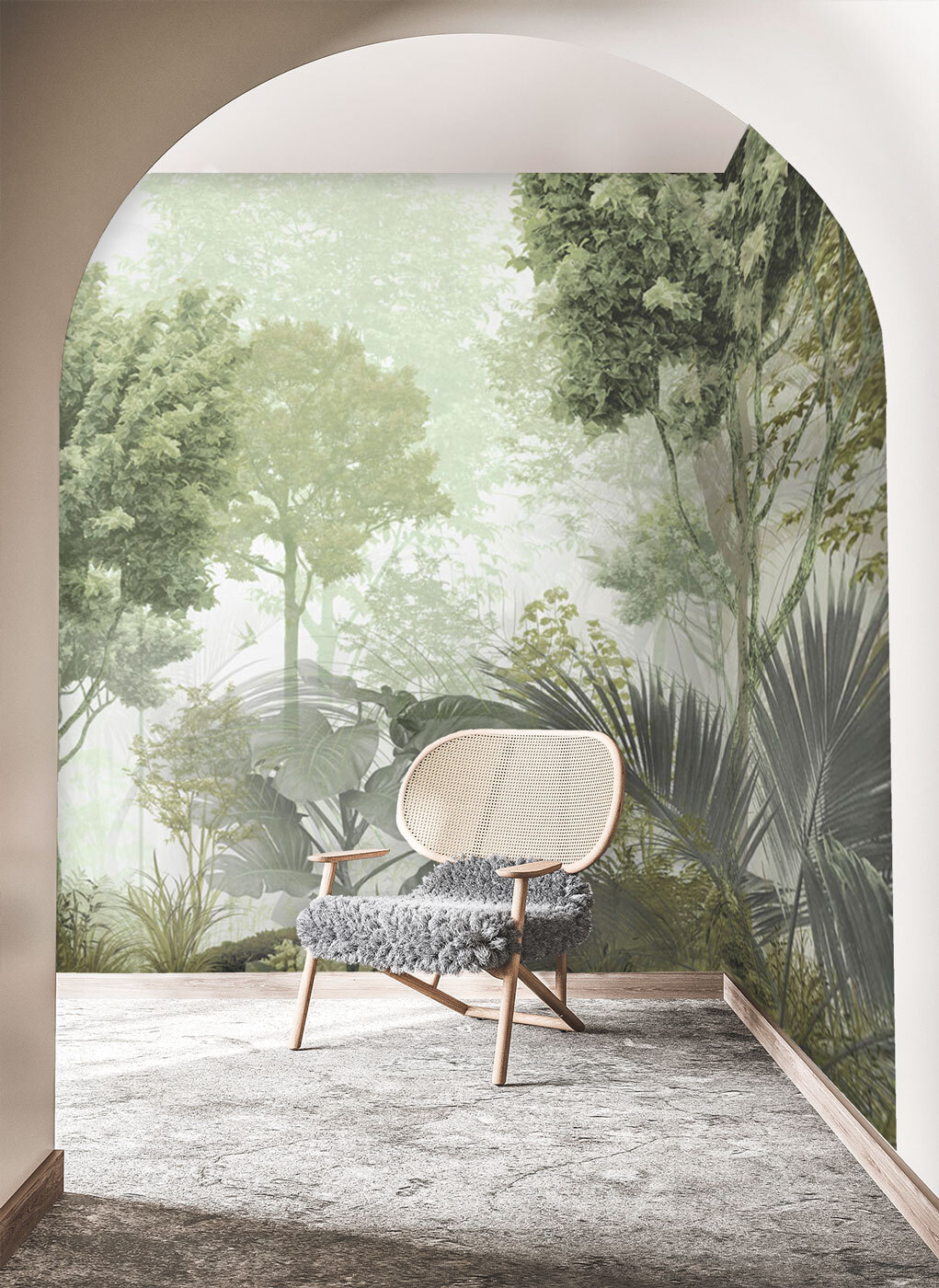 Giungla verde al mattino — ambiente 5