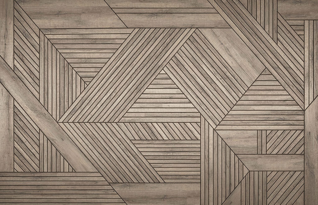 Geometria di listelli — design completo